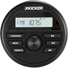 키커 46KMC2 방수 게이지 스타일 미디어 센터 블루투스 포함