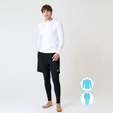 남성인 워터레깅스 집업래쉬가드 세트 BEM-S925HBEM-S928K, L