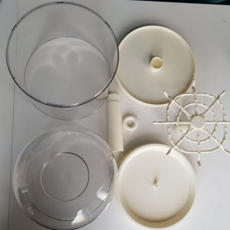 피규어 보관함 계단식 투명 조립식 피규어 장식장 진열대 먼지방지 미니어처 공간활용 정리함 장난감 방진, 2단형화이트