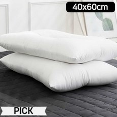 경추 베개솜 구름 40x60 낮은 목편한 세탁 숙면 기능성 커머스픽301