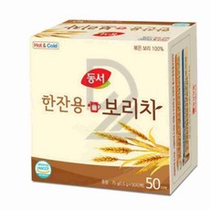 동서 한잔용보리차50T 75g 간식시간 휴식시간간식, 1.5g, 1개