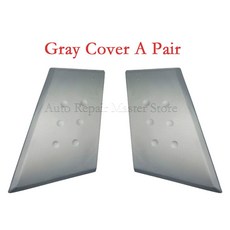 푸조 107 용 내부 Toyota C1 팔걸이베이스 BYD F0 블랙 Aygo 그레이 도어 핸들 버클 2014 Citroen 2005 핸드 호환 커버, Gray cover A Pair