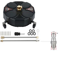 고압 세척기 표면 클리너 물 빗자루 스크러버 바닥 세척 스크러빙 브러시, 색상: 1. For 1-4 Quick Plug