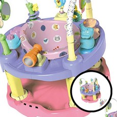 유닛키즈 쏘서 3in1 정글 다기능 액티비티 멀티 유아용 핑크 아이쏘서 아기쏘서 아기놀이기구