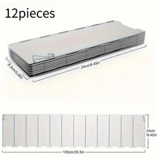 야외 요리 휴대용 접이식 금속 바람막이 캠핑 그릴 각도 조절, 1개, 2. 12pieces