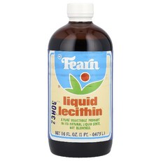 피언내추럴푸드 액상 레시틴 Fearn Liquid Lecithin 473ml, 1개