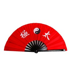 輝武 全竹骨太極功夫扇, 1個, 一入