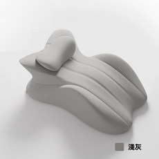 床上趴睡枕 多功能俯臥位護頸枕, 青檸青灰,夫妻助孕墊+小枕