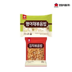 천일식품 볶음밥 250g x 10봉 (햄야채5+김치5), 10개