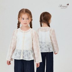 페리미츠 자수레이스 블라우스 P2611B351