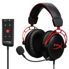 HYPERX Cloud 2 有線電競耳機, 單一商品, 黑色 + 紅色