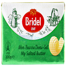 브리델 가염버터, 2개, 200g