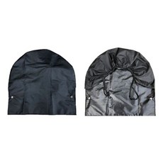 CARLIST 1+1 휠타이어 커버, 타입2 S 블랙, 2개