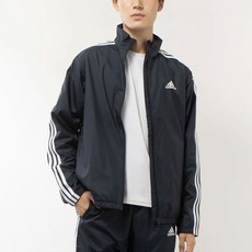 아디다스 남성 네이비 바람막이 윈드브레이커 삼선 트레이닝복 스포츠자켓 방풍자켓 봄가을 아우터