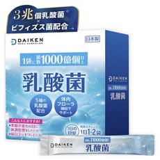 DAIKEN 1000億乳酸菌粉隨身包 30條入, 1盒