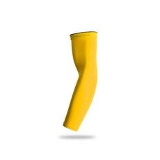 여름 차단 슬리브 압축 배구 암 차단 자외선 스포츠 러닝 워머 밴드 사이클링 농구, L, 1 Piece Yellow
