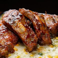 할매정육점 할매 양념 등갈비 350g~450g내외 바베큐 폭립 캠핑 고기, 350g, 1개