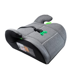 兒童便攜增高坐墊3~12歲兒童汽車安全座椅餐椅增高墊ECER290認證, 1個, 灰色:43*35*21cm