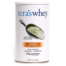 tera'swhey 有乳清蛋白原味無糖無麩質, 1個, 340克