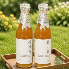 건담농수산 저온압착 들기름 700ml 들깨기름, 2개, 350ml