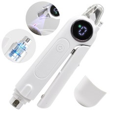 AURRA 2in1 반려동물 발톱깎이 LED 강아지발톱 전동 발톱 정리기 반려견 발톱깎이 강아지 발톱깎이 고양이 발톱깎이 안전, 흰색, 1개