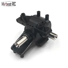 12428 Wltoys 부품 원격 제어 RC 자동차 예비 액세서리 업그레이드 메탈 프론트 차동 휠 박스, 01 QBX01