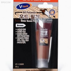 브이텍 우드필러 VT 135 50g 보수재 셀프인테리어 마루흠집보수, 상세페이지 기재