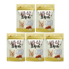 아임캣 바삭 크런치 70g (연어맛 가다랑어맛 참치맛 치킨맛) 냥이간식, 5개, 치킨맛