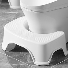 코코쥬 논슬립 쾌변 변기 발받침대, 화이트