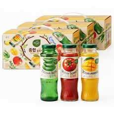 자연은 종합음료세트, 36개, 180ml