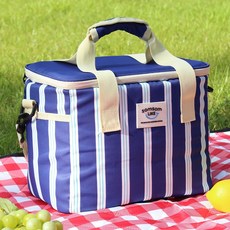 솜솜라이크 보냉백 이유식 피크닉 쿨러백 보온 보냉가방, 14L, 네이비