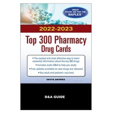 (영문도서) D&a Guide: McGraw Hill's 2022/2023 Top 300 Pharmacy Drug Cards Paperback, Independently Published, English, 9798486687921