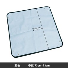 防水墊 園藝墊 換土墊 PE防水防汙地墊 多肉植物換盆專用墊, 1個, 藍色 中號