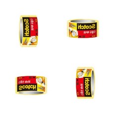 리필테이프 24mm 2롤 포장테이프 75mm코어 보수용 3M 13332PC 1(pc)