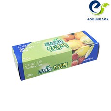 조은팩 업소용 크린엎 위생백 (중) 25x35x600매 1박스8개, 8개