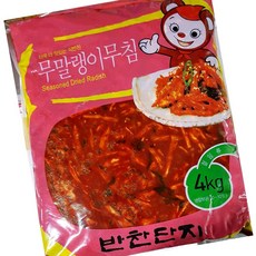 반찬단지 무말랭이 양념 무침 4kg 반찬, 1개