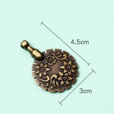 빈티지 절단기 펜던트 앤틱 금속 가위 바느질 공예 도구, 1개, 1. 1pcs