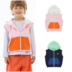 래핑차일드 래핑 후드집업 조끼 택1(85119-131-03)