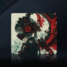 Lanaya Assassin X 스피드 게이밍 컨트롤 마우스패드 450 x 400 x 4 mm, 1개, Geisha