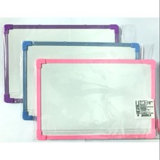 台灣現貨 雙面小白板 留言板 白板 寫字板 雙面可擦 兒童畫板 辦公 家用, 藍