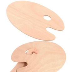 MK 유화 나무 팔레트 휴대용팔레트, 사각 - 소