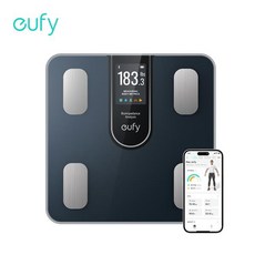 eufy 스마트 스케일 C20 디지털 욕실 체지방 스케일(오프라인 사용 스케일을 위한 더 큰 TFT 화면 올인원, 01 China Mainland