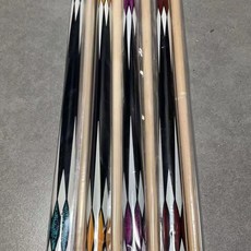 1/2JHP 撞球桿 13mm 楓木 握把 皮質, 葫蘆型 單杆, 1個