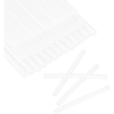 하핑턴 30개 미니 스틱 0.3x3.9 하이스틱 핫 건 멜트 접착 스트립 DIY 공예 씰링 수리 페스티벌 장식 클리어, Clear