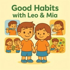 (英文圖書)Good Habits with Leo & Mia: habits picture book good habits book for kids A Soci... 平裝版, Independently Published, 英文