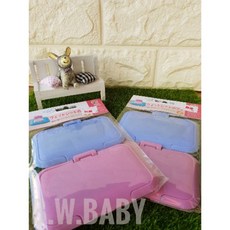 濕紙巾保濕蓋2入組，濕紙巾專用盒蓋，保濕防乾，方便抽取，重複使用, 1個, 藍色、粉色