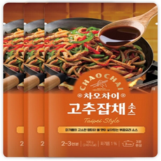 샘표 차오차이 고추잡채 소스, 100g, 3개