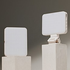 맥세이프 LED 조명 휴대용 셀카 스마트폰 개인 방송 촬영 충전형 조절 지속광, 1개, ABEL-153