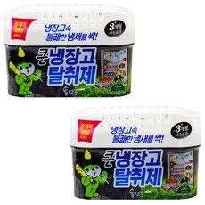 산도깨비 큰 냉장고 참숯 탈취제 본품, 420g, 2개