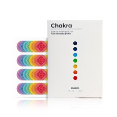 무니스튜디오 차크라 아로마 릴랙싱 패치 7종 세트 252매, 1개